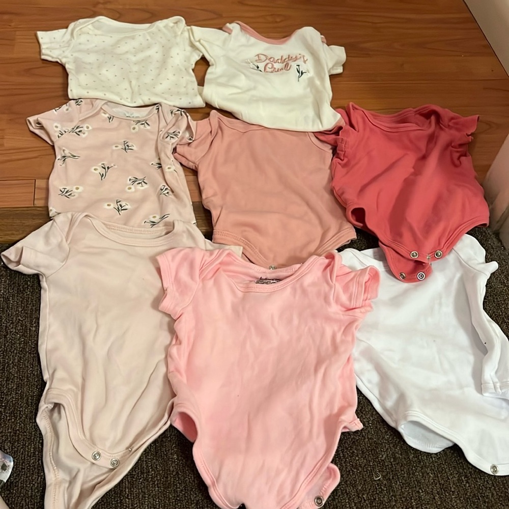 Baby One Pieces 8 pc bundle